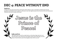 PEACE WITHOUT END